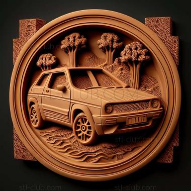 3D model Fiat Punto (STL)